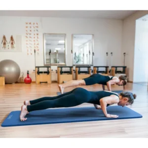 1-Inch Thick NBR Non-Slip Yoga Mat 24" x 72" – Extra Thick Exercise Mat